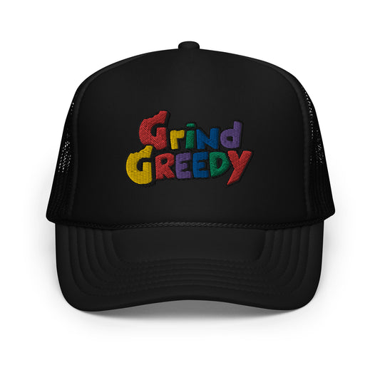 Grind Greedy Foam trucker hat